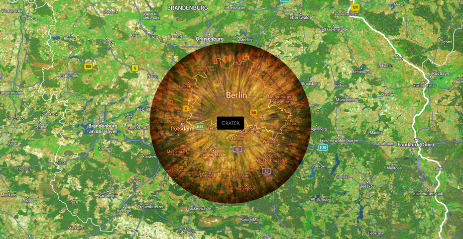 This is how bad an asteroid impact would be in your city - | according to ...