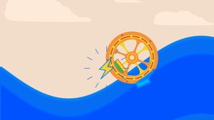 Wellenenergie: Wie dieser Generator mit Kunstfell Strom erzeugt Wellenenergie: Wie dieser Generator mit Kunstfell Strom erzeugt