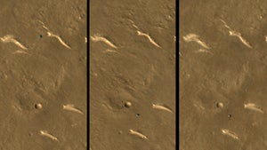 Nasa-Bilder zeigen: Chinesischer Mars-Rover arbeitet nicht mehr nach Plan
