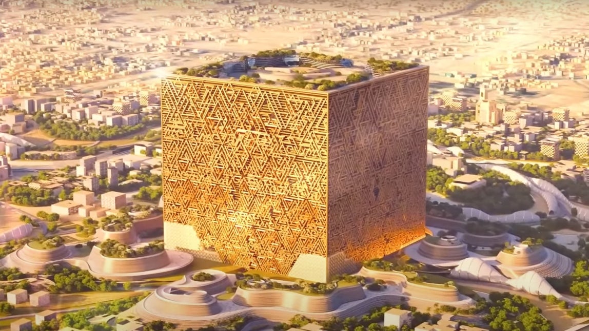 Mit riesigem VR-Wrfel: Saudi-Arabien plant gigantisches Innenstadt-Upgrade  | t3n