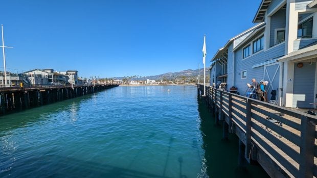 Samsung Galaxy S23 Ultra: Testfoto am Pier.