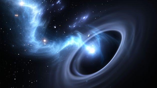 Astrophysik: So entstehen die grten Schwarzen Lcher