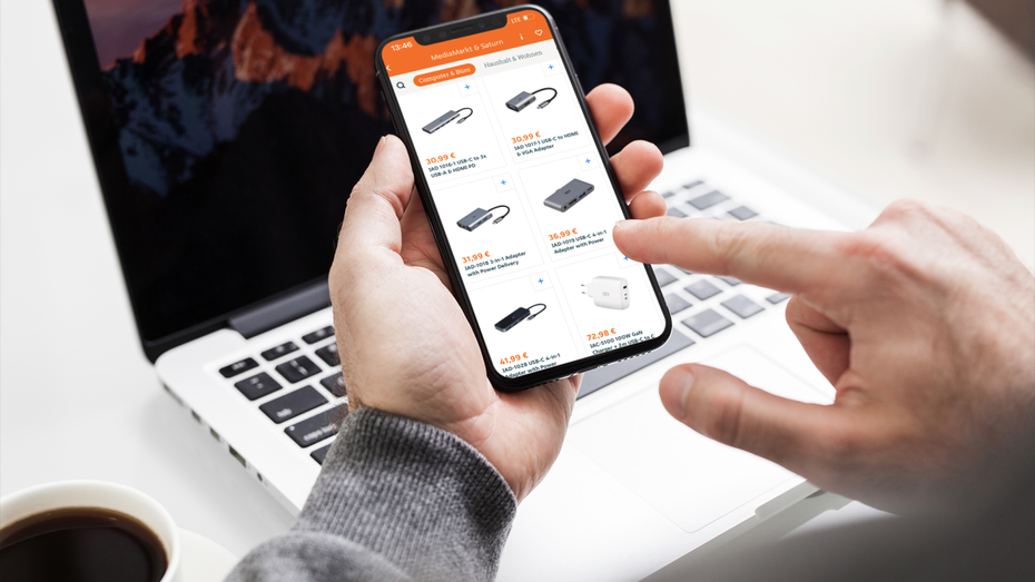 Elektronik vom Fahrradboten: Mediamarkt kooperiert mit Lieferando