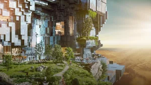 Spiegelstadt in der Wüste: Neue Bilder von „The Line” enthüllt