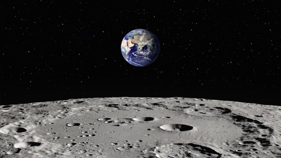 Auch China hat Pläne für den Mond. (Grafik: muratart / Shutterstock.com) Mit 3D-Druck und Solarenergie: Chinas Pläne für eine Mondbasis