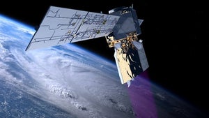 Mit Bildern: Hier geht ein Esa-Satellit beim Absturz in Flammen auf