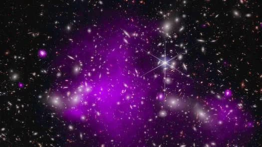 Gibt es Leben da draußen? (Quellen | Röntgen: NASA/CXC/SAO/Ákos Bogdán; Infrarot: NASA/ESA/CSA/STScI; Bildbearbeitung: NASA/CXC/SAO/L. Frattare und K. Arcand) Universum Leben