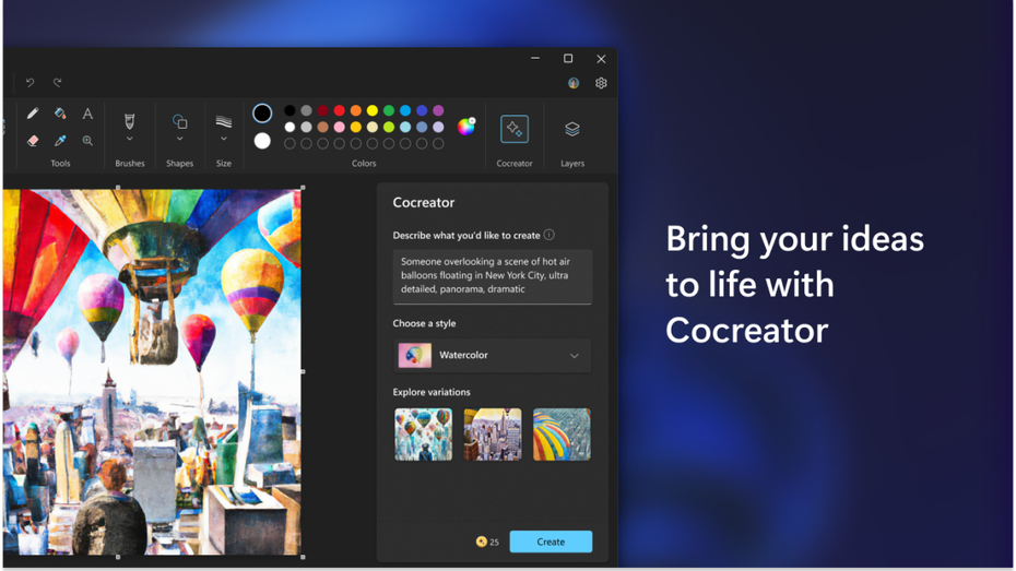 Windows 11: Cocreator bringt die Bild-KI Dall-E in Microsoft Paint Windows 11: Cocreator bringt die Bild-KI Dall-E in Microsoft Paint