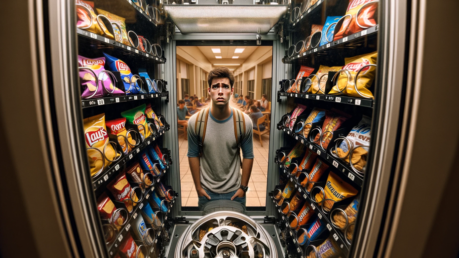 Studenten geschockt: Fehlermeldung in Snack-Automat enthüllt Gesichtserkennung Studenten geschockt: Fehlermeldung in Snack-Automat enthüllt Gesichtserkennung