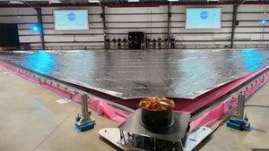 „Bereit, um geflogen zu werden”: Riesiges Sonnensegel ist dünner als ein menschliches Haar