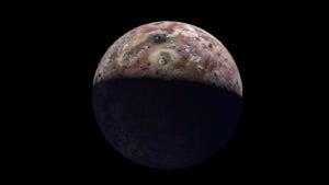 Doppelter Vulkanausbruch: Juno-Sonde gelingt faszinierendes Foto von Jupitermond Io Doppelter Vulkanausbruch: Juno-Sonde gelingt faszinierendes Foto von Jupitermond Io
