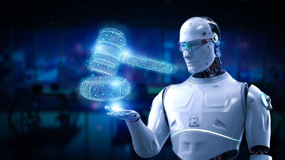 Es ist keine abwegige Vorstellung, dass die Entscheidung eines Richters irgendwann von etwas beeinflusst wird, das eine KI frei erfunden hat, und niemand wird es bemerken.
(Bild: Phonlamai Photo/Shutterstock) KI in der Justiz: Wie sich immer bedenklichere Fehler in US-Gerichte schleichen