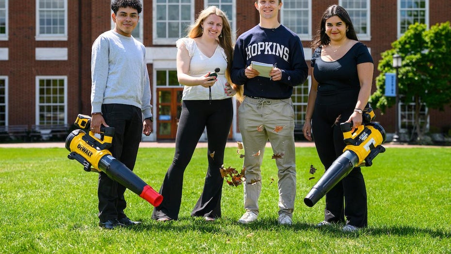 Genervt vom Laubbläser? Diese clevere Entwicklung macht die Geräte um 94 Prozent leiser