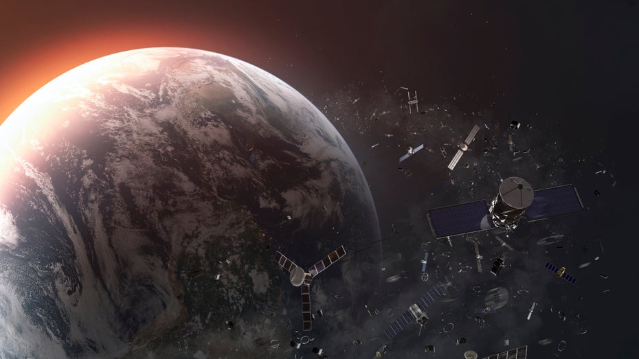 Bilder zeigen entsorgtes Raketenteil im All: So spektakulär kann Weltraumschrott aussehen