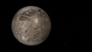 Wie ein gigantischer Asteroid den Jupiter-Mond Gandymed verändert hat