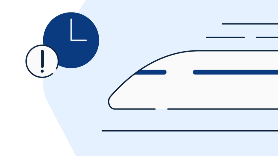 Statistik der Woche: Wie viele Züge der Deutschen Bahn pünktlich sind