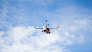 Premiere für Lieferdienst per Drohne im Silicon Valley – aber die Auswahl enttäuscht