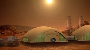 Pilzhäuser auf dem Mond: Nasa investiert Millionen in skurrile Weltraum-Wohnungen