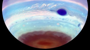 Magnetische Tornados: Auf dem Jupiter kommen und gehen Stürme von der Größe der Erde