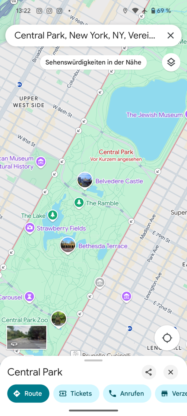 Neue Farben zum Jahreswechsel: Google Maps bekommt einen neuen Look | t3n