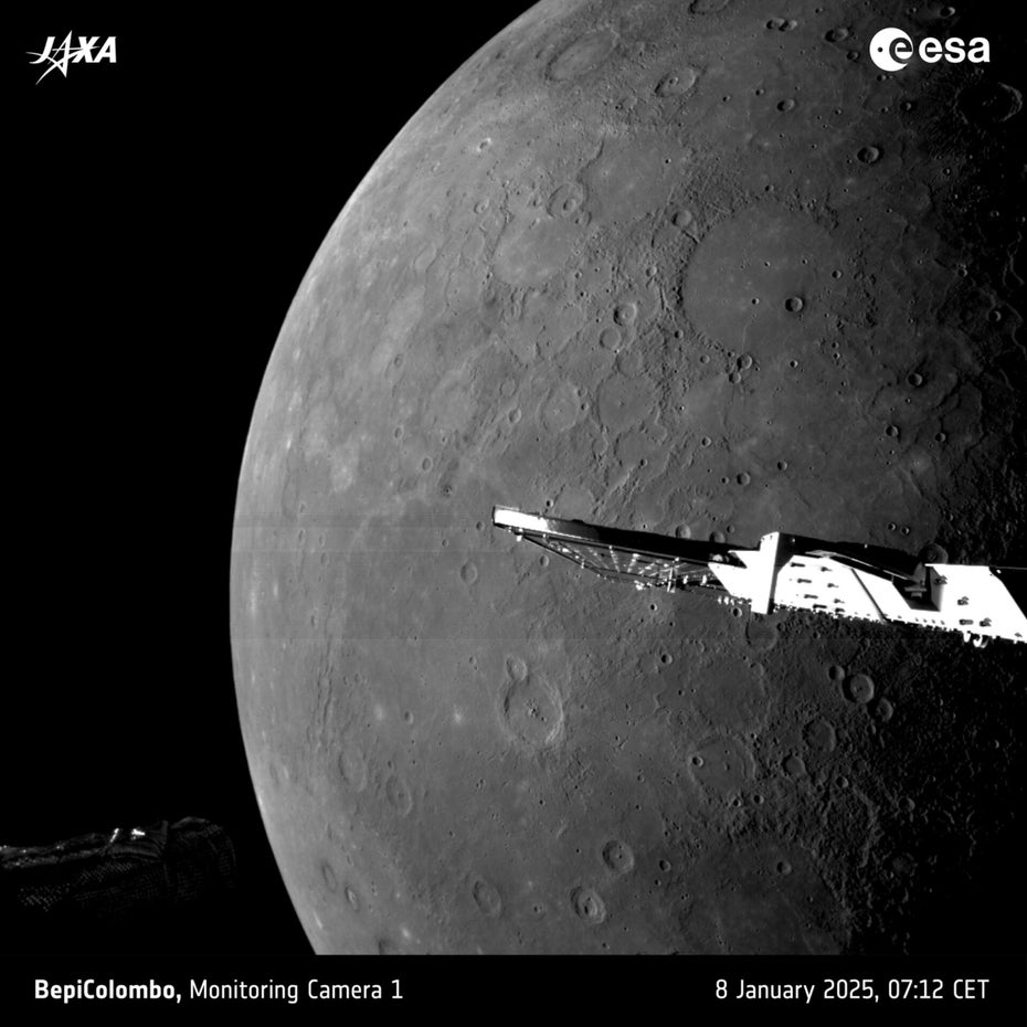 Surprise on Mercury: Old space probe data reveal unexpected radiation ...