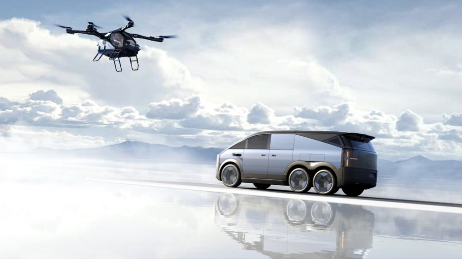 E-Auto mit Fluggerät im Kofferraum: Xpeng AeroHT soll 2026 kommen E-Auto mit Fluggerät im Kofferraum: Xpeng AeroHT soll 2026 kommen