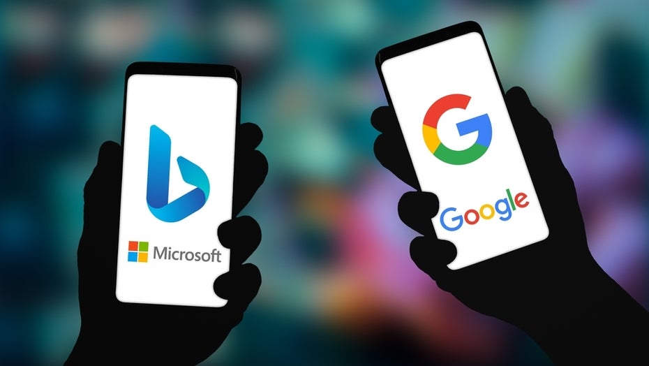 Bing versus Google