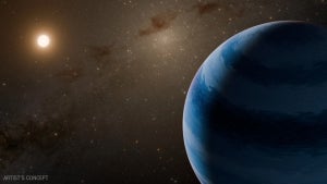 Schneller als der Schall: Exoplanet auf Rekordtempo hinter seinem Stern