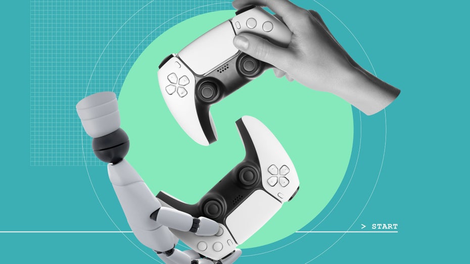 Mann, der ein 3D-Modell eines Flugzeugs an einem Computer anfertigt