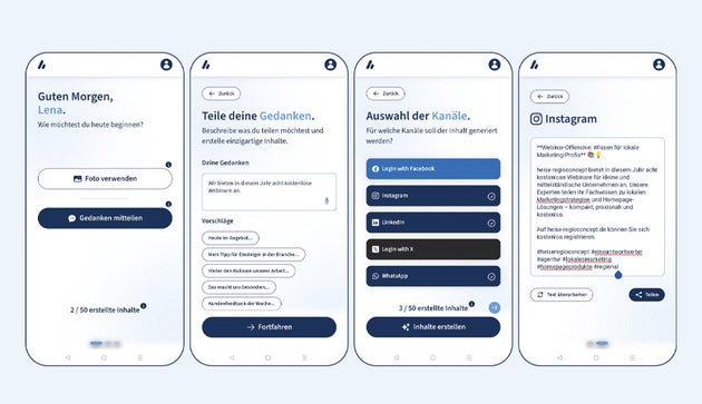 KI-gesttzte Content-Erstellung: KI-Tools fr Social Media