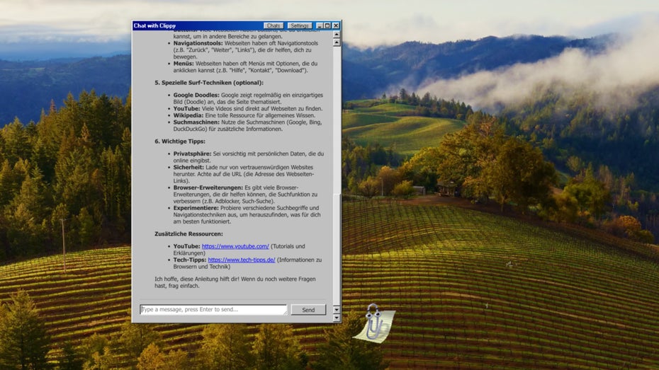 Retro-Charme trifft auf künstliche Intelligenz: Diese App verbindet Karl Klammer mit KI