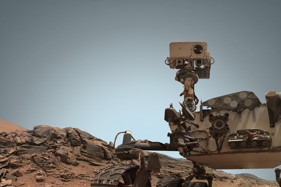 Jes Rover So 13-Kilogramm-Felsen bleibt an Curiosity hängen – so wurde der Mars ...