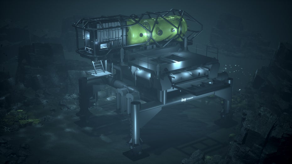 Leben und arbeiten 50 Meter unter Wasser: Diese neue Station ist ein ungewöhnliches Office