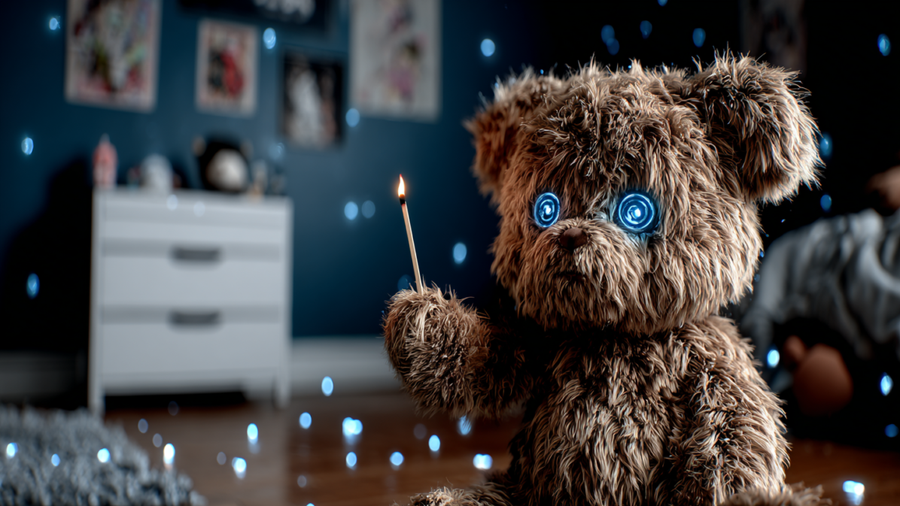 KI-Teddybär: Wenn das Spielzeug Kindern erklärt, wie man Streichhölzer anzündet