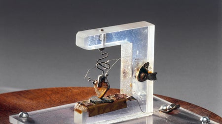 Die Erfindung des Transistors zeigt, wie reiner Forschungsdrang profitabel wird