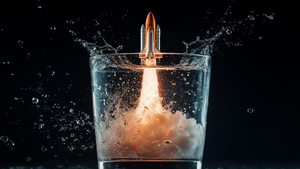 Neuer Antrieb für Raketen? Ehemaliger SpaceX-Ingenieur will Treibstoff aus Wasser herstellen