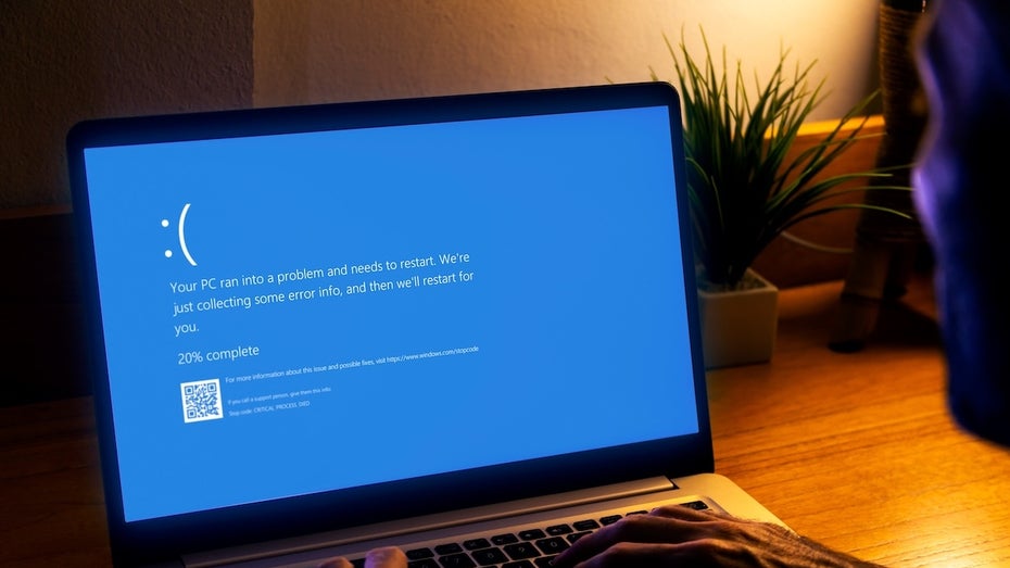 Bild: Als Windows-Bluescreen getarnt: Sicherheitsforscher entdeckt neue Phishing-Methode