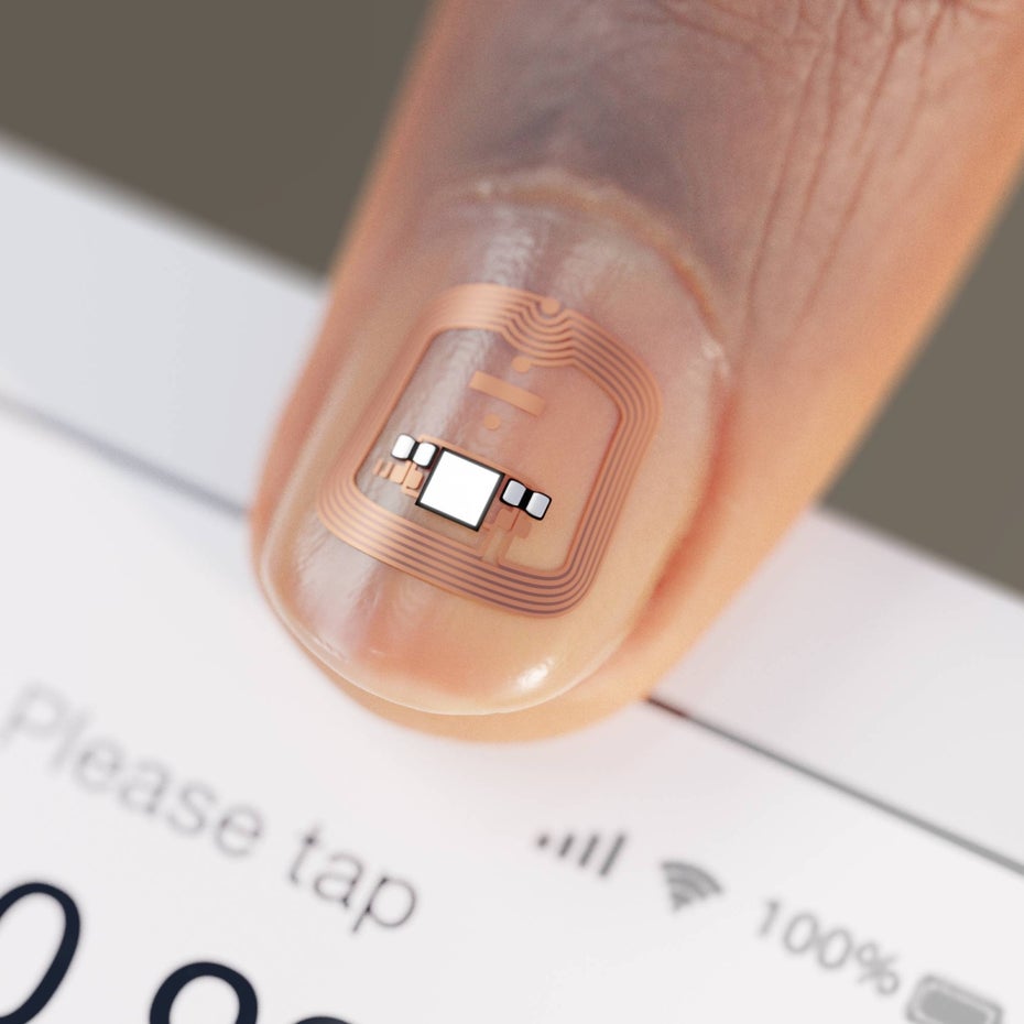 Bezahlen mit dem Fingernagel: Wie ein NFC-Chip das kontaktlose Payment ...