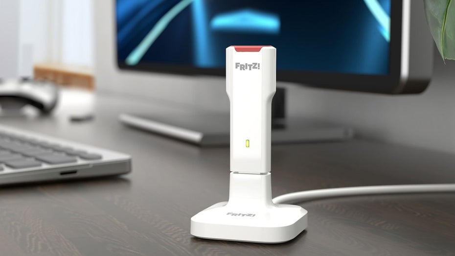 Wifi 7, 6-GHz-Band und mehr: WLAN-Stick von Fritz möbelt ältere Computer auf