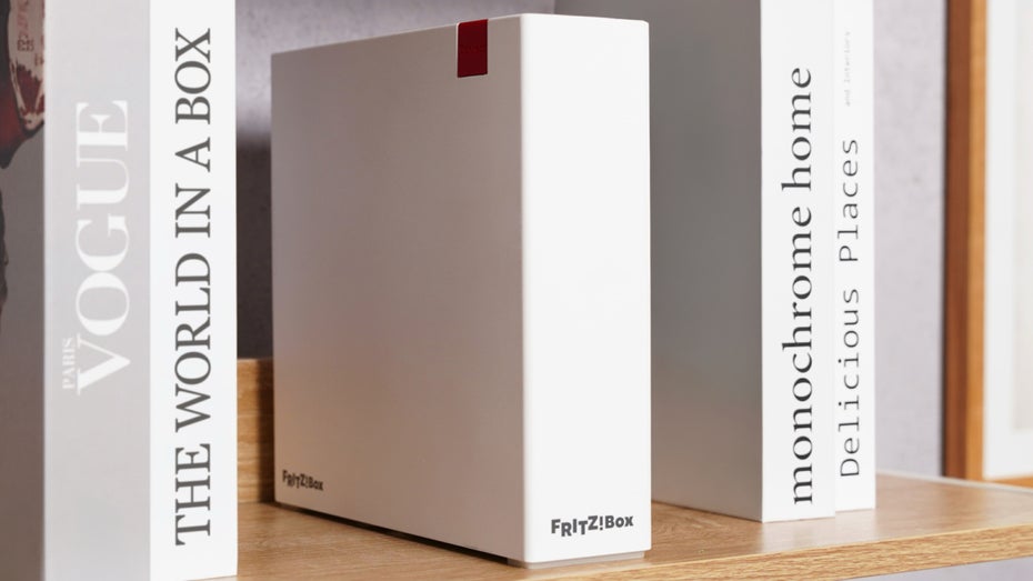 Minimalismus pur: Neue Fritzbox hat nur noch eine Taste und eine LED