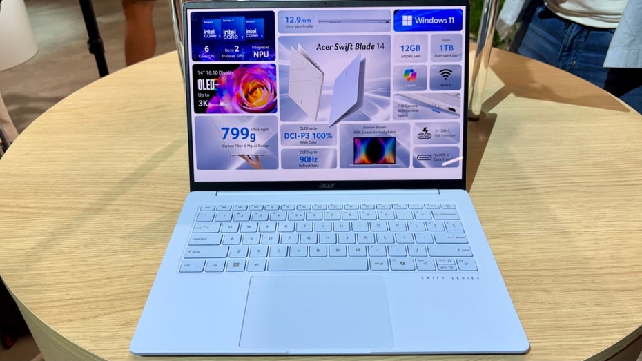 Acer Swift Blade 14 vorgestellt: Diese 800 Gramm schwere IFA-Neuheit lässt das Macbook Air alt aussehen
