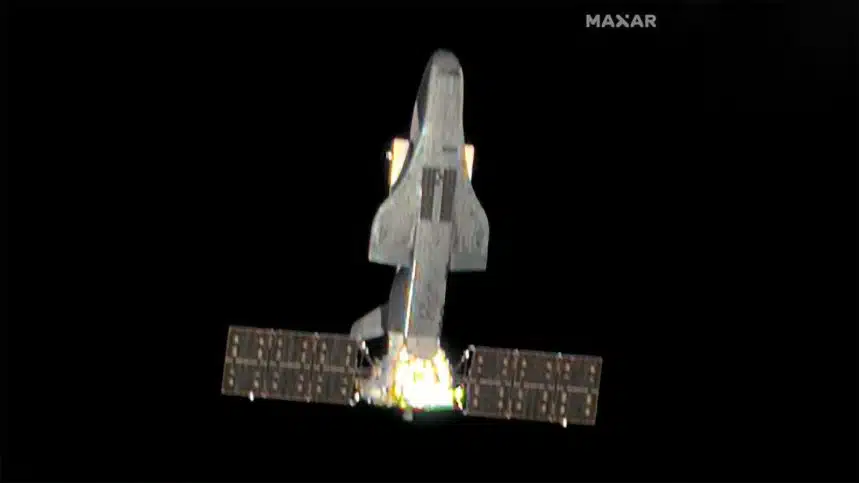 Chinas Raumgleiter Shenlong: Satellitenfoto zeigt erstmals Details im Orbit