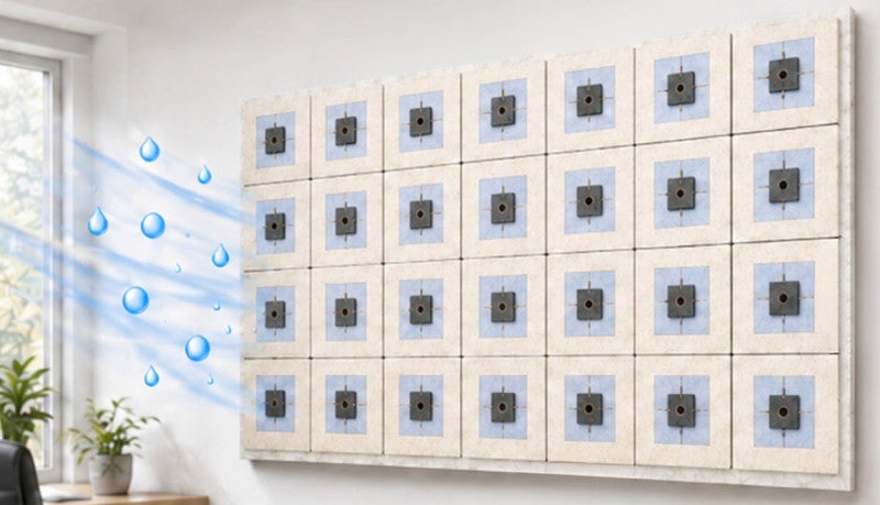 Strom aus der Wand: Wie eine neue Tapete Luftfeuchtigkeit in Energie verwandelt