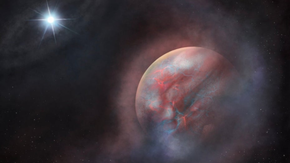 Bild: Phönix-Planet: Wie ein Exoplanet aus der Asche seines Sterns entstand