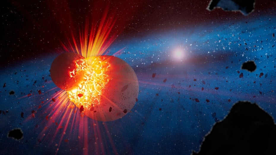 James-Webb-Teleskop liefert Beweise für massive planetare Kollisionen
