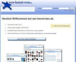 Ein Screenshot der Internetseite von Werkenntwen.