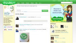 Ein Screenshot der Friendster-Seite.
