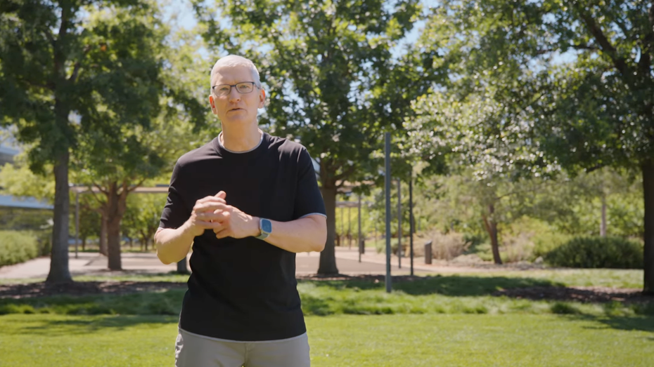 Tim Cook beim Apple Event