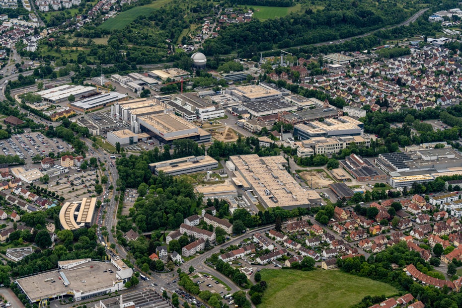 Das Firmengelände von Bosch in Reutlingen ist zu sehen.
