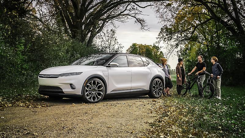 Das Concept Car Chrysler Airflow ist das erste Elektroauto der Stellantis-Marke.